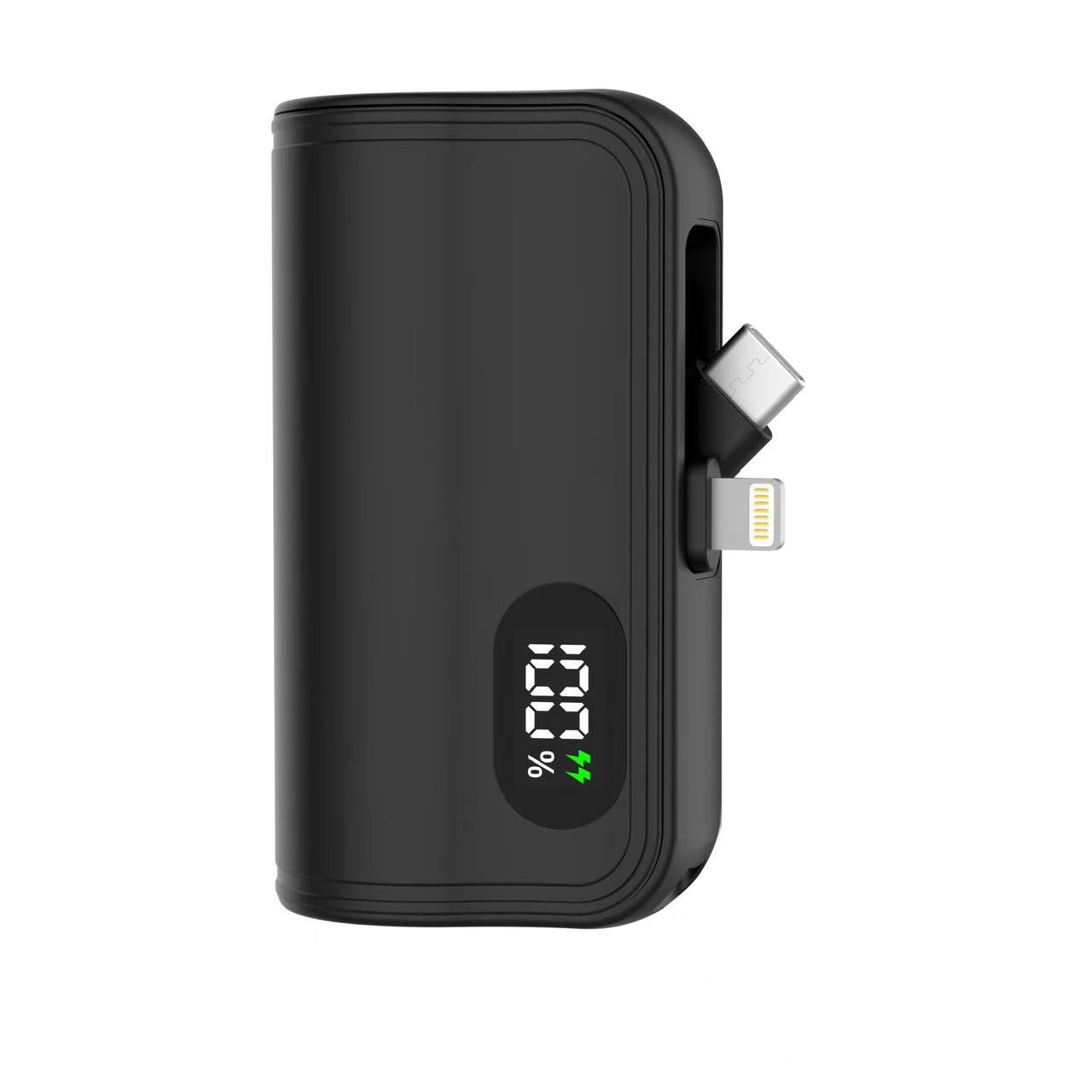 モバイルバッテリー 超ミニ 6000mAh 防災電源 急速充電 iPhone17充電 Type-C/iPhoneコネクター付 残量表示 携帯バッテリー PSE認証 停電対策 | SHRATCH | 01