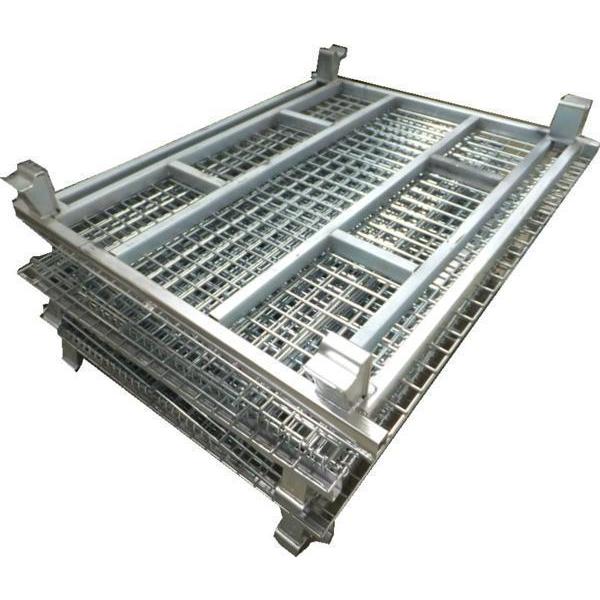 前扉半開式】メッシュパレット SCS-6 奥行1100mm×幅1500mm×高さ1100mm