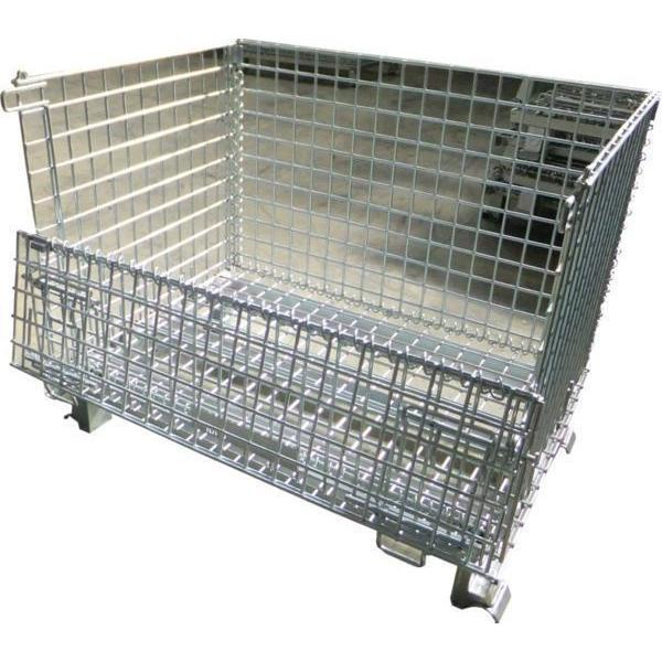 前扉半開式】メッシュパレット SCS-6 奥行1100mm×幅1500mm×高さ1100mm