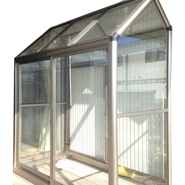 アルミ製ガラス温室