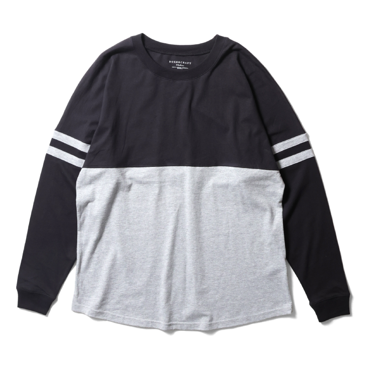 BOXER CRAFT / ボクサークラフト A-BW3514 WOMEN'S POM POM LONG SLEEVE JERSEY T-SHIRT / ウィメンズ長袖TEE -全5色-