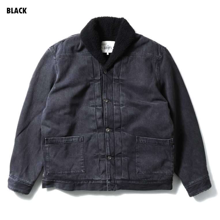 Levi's デニムジャケット ダメージ加工 並行輸入品】LEVI'S / リーバイス B-34463 MADE CRAFT DENIM JACKET