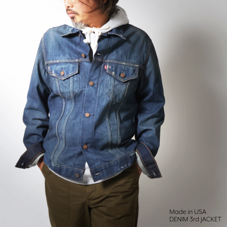 並行輸入品】LEVI'S / リーバイス B-70589 MADE in USA DENIM 3rd