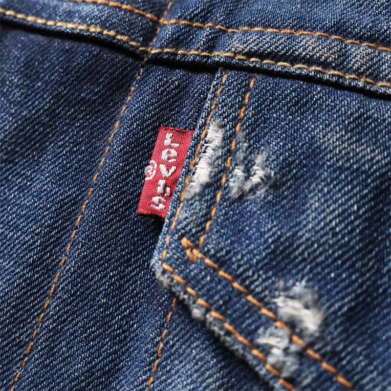 並行輸入品】LEVI'S / リーバイス B-70589 MADE in USA DENIM 3rd