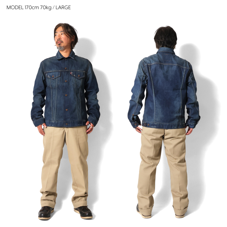 並行輸入品】LEVI'S / リーバイス B-70589 MADE in USA DENIM 3rd