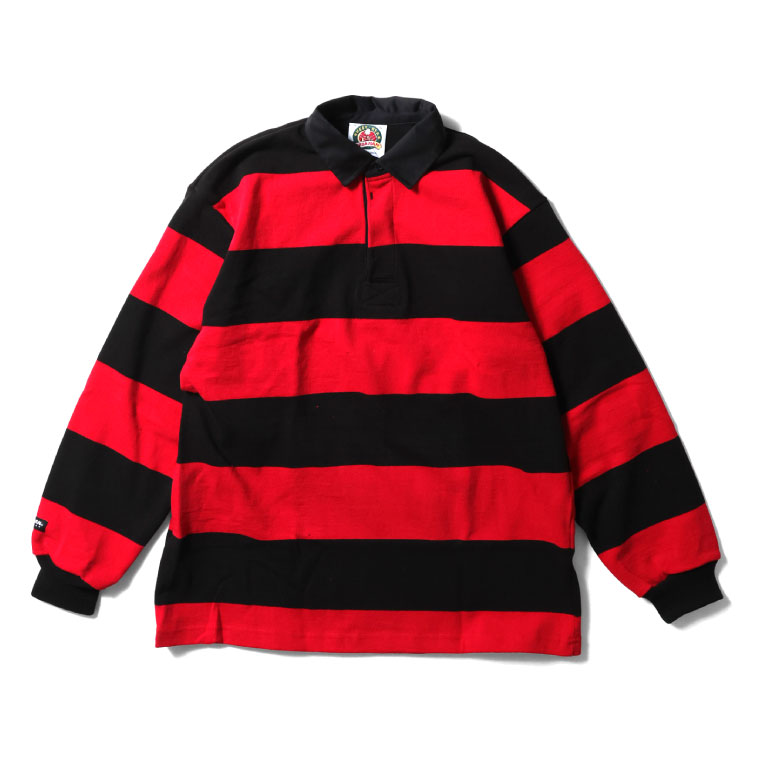 【並行輸入品】BARBARIAN / バーバリアン BARB002 CLASSIC 12oz RUGBY SHIRT 4inch STRIPE / クラシック12オンスラガーシャツ 4インチストライプ |  | 03