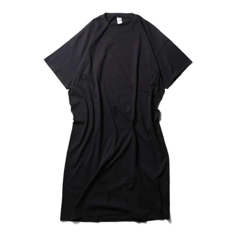 【並行輸入品】CALCRU / カルクルー CC-CRES 100% 5.5oz PRE SHRUNK TEE DRESS / 半袖TEEシャツドレス  -全3色- |  | 01