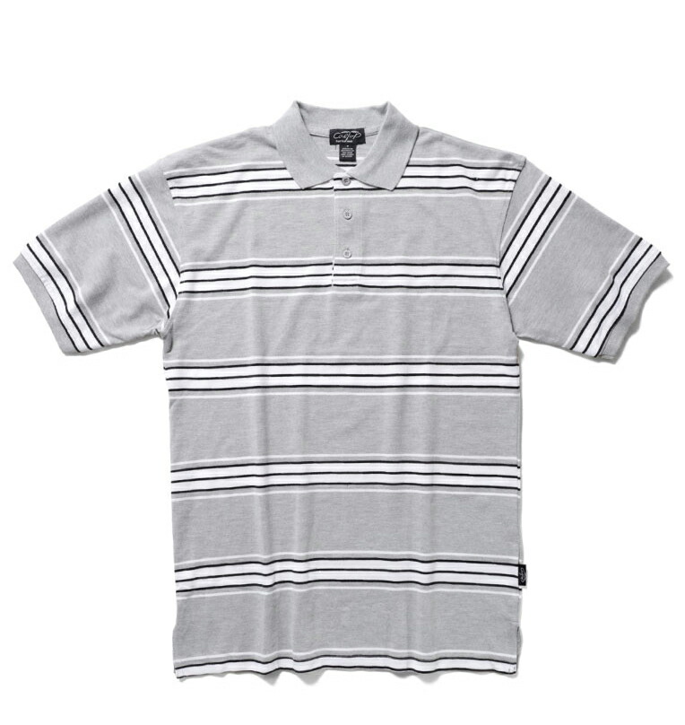 CAL TOP / キャルトップ CLTP777 STRIPE POLO SHIRT / ストライプ ポロシャツ -全3色-｜extra-exceed｜02
