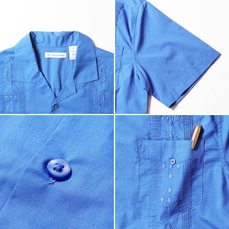 並行輸入品】CUBAVERA / キューバベラ CUBA241 AUTHENTIC EMBROIDRED