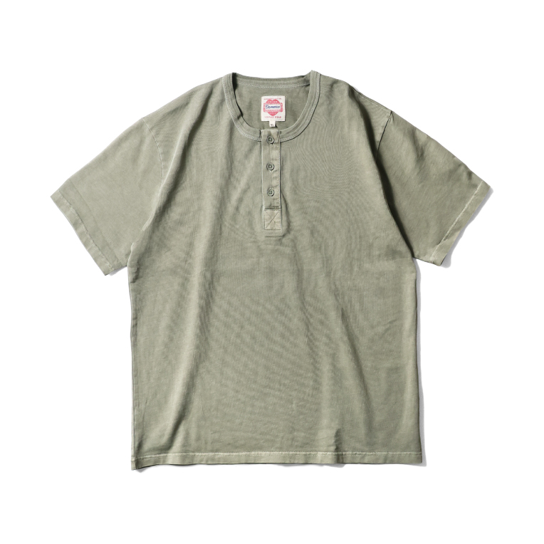 INDIGO SEA / インディゴシー  INS267 THREE BUTTON HENLEY SHIRT / スリーボタンヘンリーネックTシャツ -全3色- |  | 02