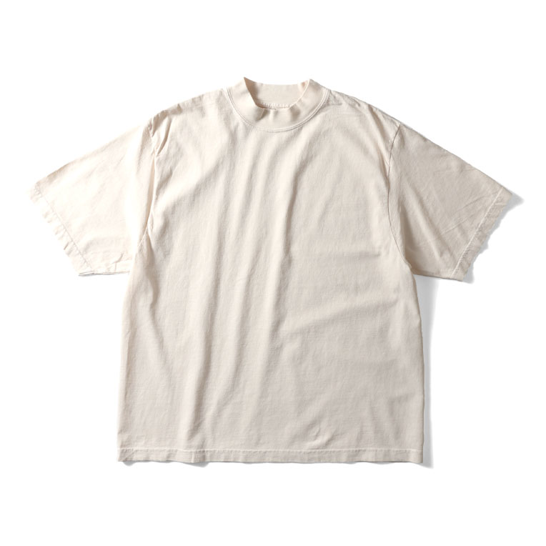 LOS ANGELES APPAREL / ロサンゼルスアパレル  L-1825GD OVERSIZED SHORT SLEEVE HIGH MOCKNECK T-SHIRT / オーバーサイズハイモックネック半袖Tシャツ -全12色-｜extra-exceed｜08