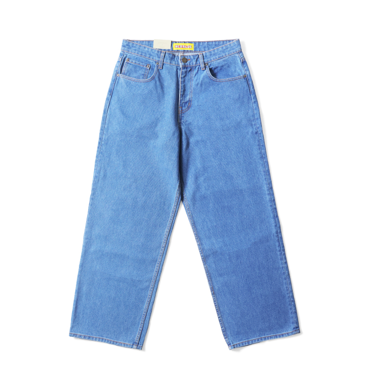 【並行輸入品】NEO BLUE / ネオブルー NEO244 MEDIUM BLUE BAGGY JEANS  / ミディアムブルーバギージーンズ -全1色- |  | 01