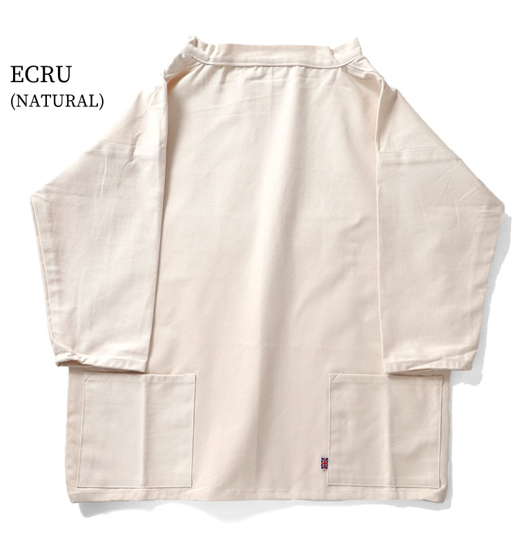 NEWLYN SMOCKS/ニューリンスモック NWYN-R7 3/4SLEEVE ROUND SMOCK / 七分袖ラウンドネックスモック  -全7色-｜extra-exceed｜03