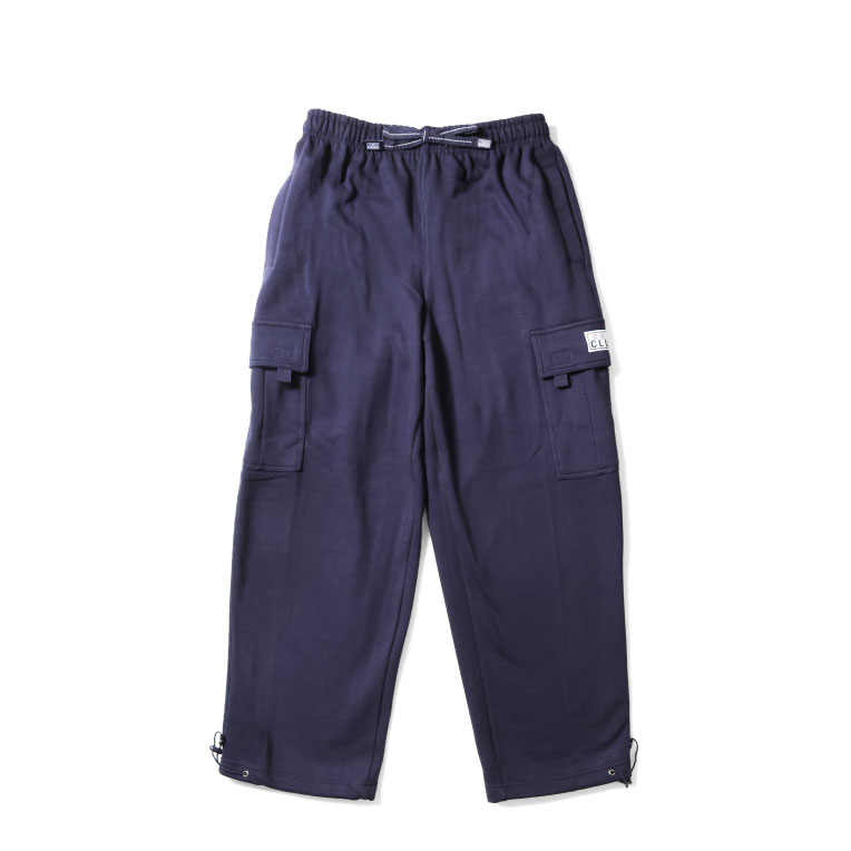 新品L他有プロクラブPROCLUBスウェットカーゴパンツネイビー紺 PRO