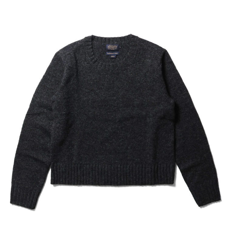 PENDLETON ペンドルトン PEN2431 WOMEN'S HERITAGE SHETLAND RELAXED CREW PULLOVER / ウィメンズヘリテージシェットランドクルーネックセーター -全4色-