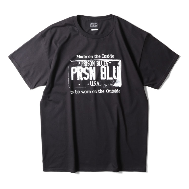 PRISON BLUES / プリズンブルース PRBS230 USA PLATE T-SHIRT ...