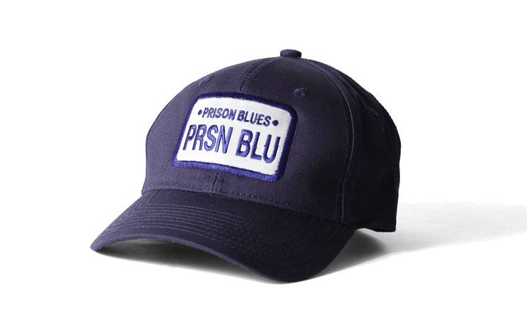 PRISON BLUES / プリズンブルース PRBS755 NAVY LOGO BASEBALL CAP / ネイビーロゴベースボールキャップ -全1色-｜extra-exceed｜02