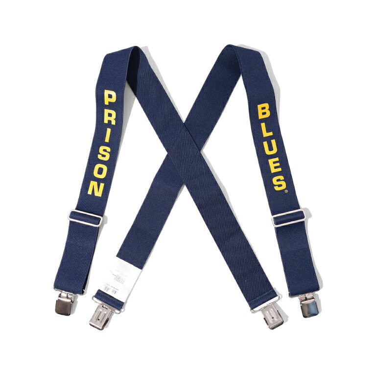 【並行輸入品】PRISON BLUES / プリズンブルース PRBS76041 PRINTED SUSPENDERS GATOR CLIP END / プリントサスペンダー ガータークリップエンド -全1色- | LOS ANGELES APPAREL | 01