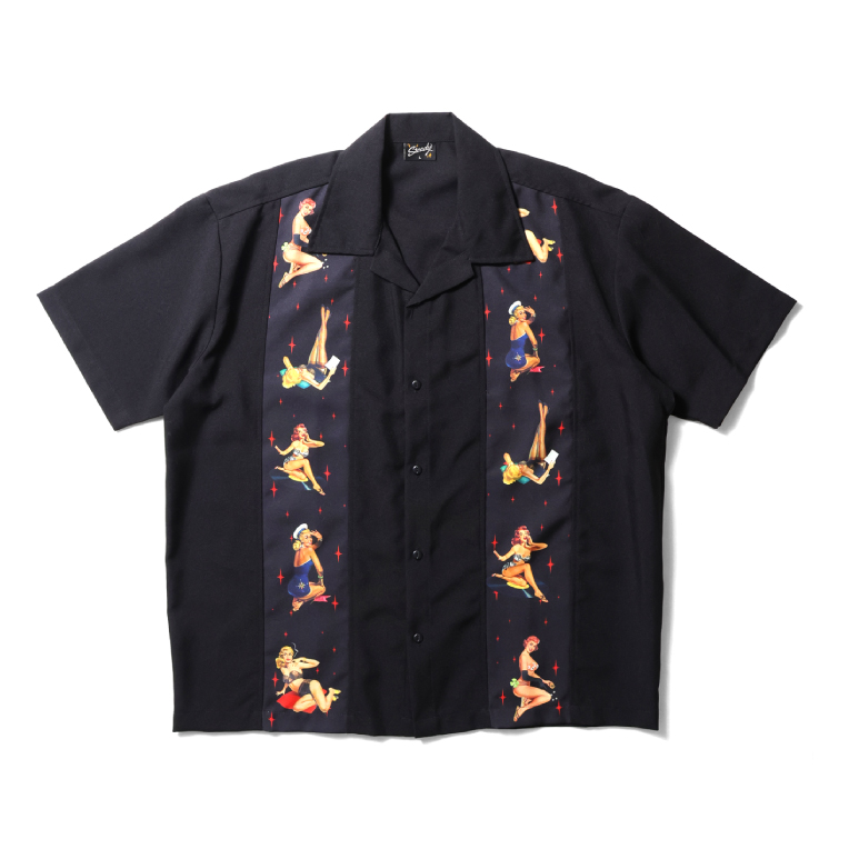 【並行輸入品】STEADY / ステディー ST35 STEADY BOWLING SHIRT / ボウリングシャツ -全6色- | LOS ANGELES APPAREL | 01