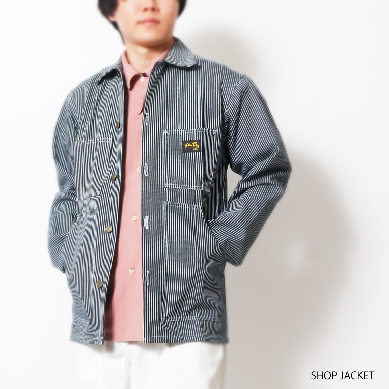 独創的 Stan Ray STANRAY / スタンレー STR385 SHOP JACKET ショップ パンツ