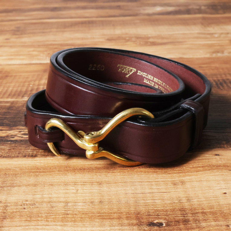 【並行輸入品】TORY LEATHER / トリーレザー TORY22 11/4 BRIDLE LEATHER STRAP BELT / ブライドルレザーストラップベルト -全2色- | LOS ANGELES APPAREL | 02