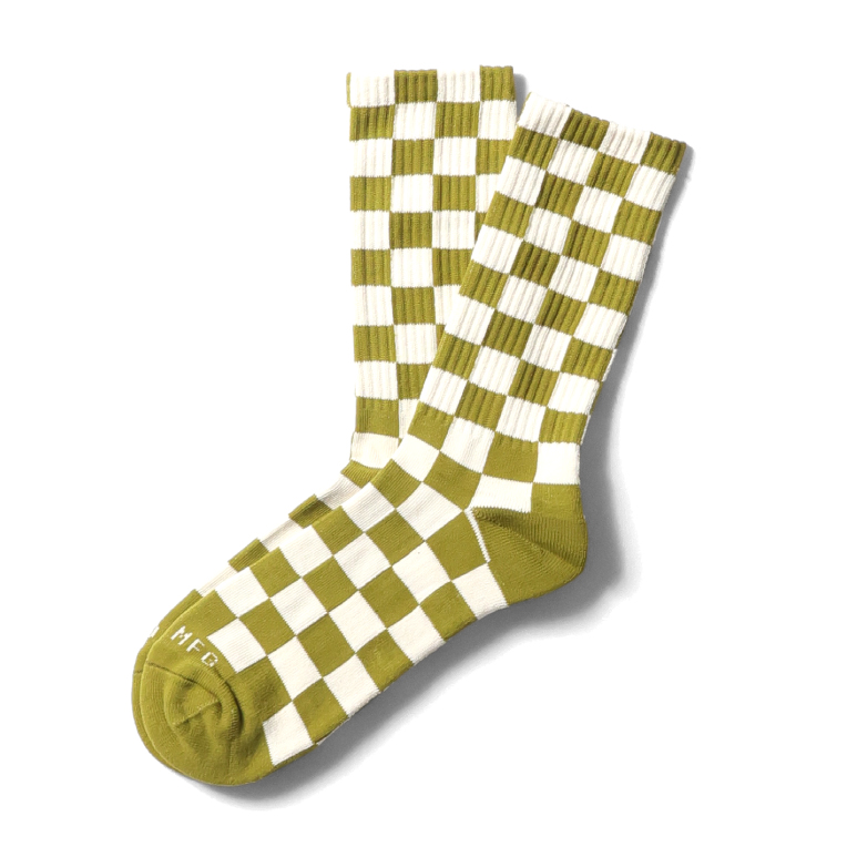 【並行輸入品】WELD / ウェルド WELD13 CHECKERBOARD CREW SOCKS / チェッカーボードクルーソックス -全4色- | Railroad Sock | 03