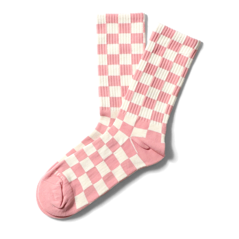 【並行輸入品】WELD / ウェルド WELD13 CHECKERBOARD CREW SOCKS / チェッカーボードクルーソックス -全4色- | Railroad Sock | 02