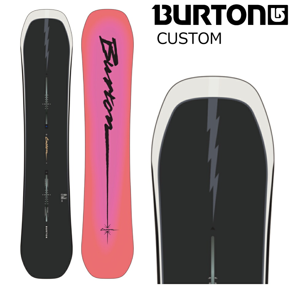 23 BURTON バートン CUSTOM Wide カスタム ワイド キャンバー ディレクショナル オールマウンテン スノーボード 23Snow  正規品 ミディアム