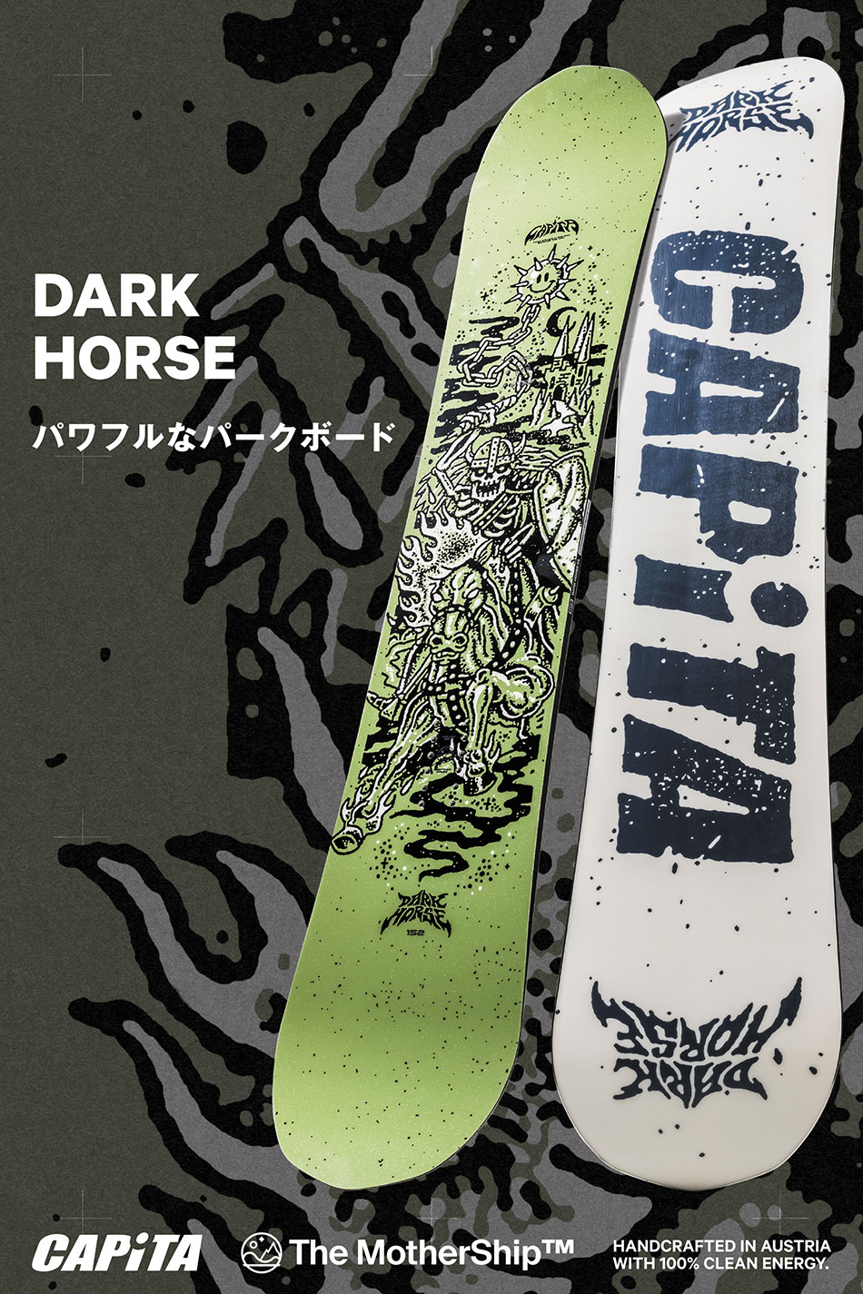 CAPiTA 25-26 キャピタ スノーボード ダークホース CAPITA DARK