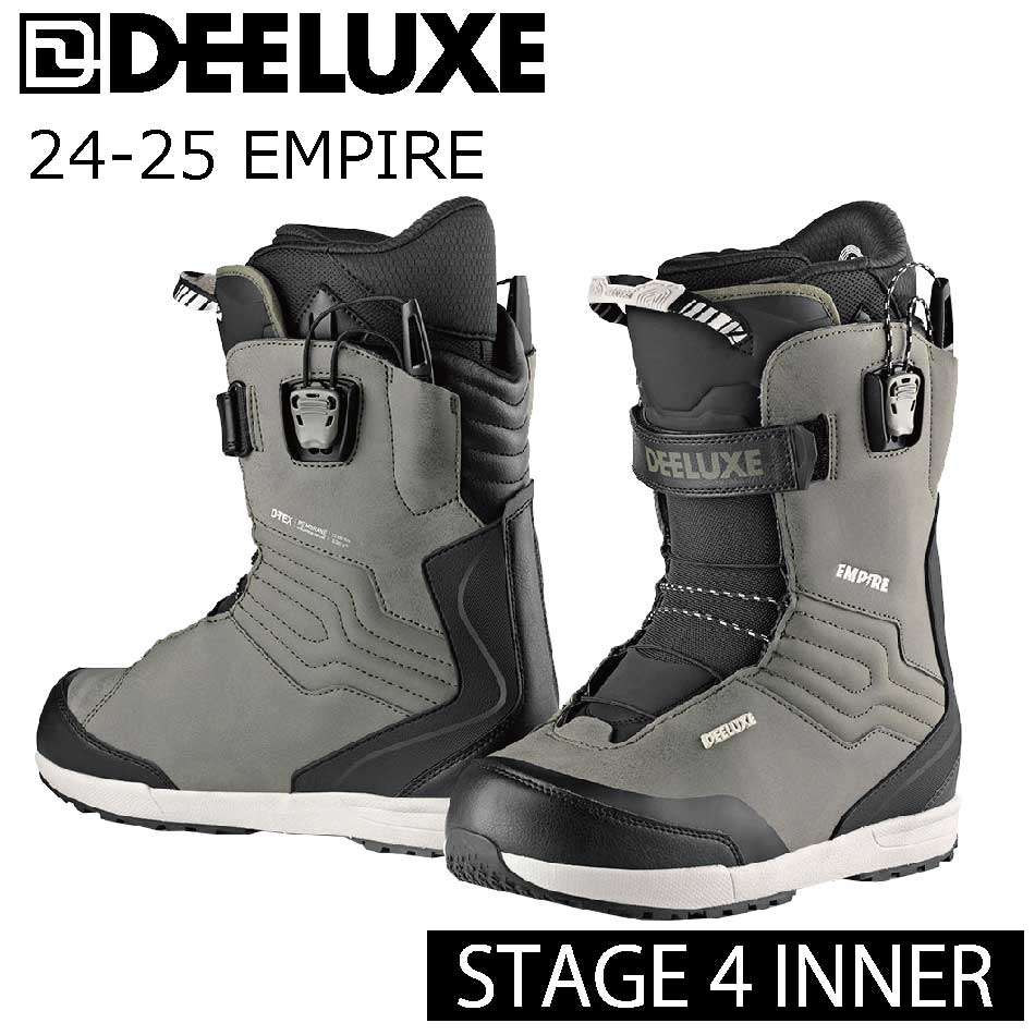 即納可 ディーラックス ボードブーツ エンパイア 24-25 DEELUXE EMPIRE S4 Dark Olive 特典あり STAGE4  サーモインナー メンズ レディース 25Snow 熱成形 : deeluxe-empire1 : EXTREME sendai - 通販 -  Yahoo!ショッピング