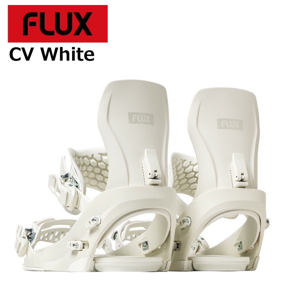 予約商品 26-27 フラックス ビンディング シーブイ オフホワイト FLUX