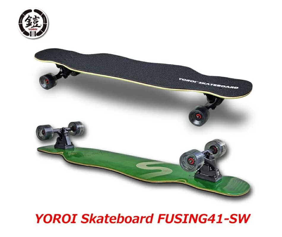 カービング YOROI SKATEBOARD FUSING 41-SW + UPS ヨロイ スケート 風神41 白川尊則 瀧澤恵一 タッキー ロンスケ  スノボ オフトレ アップストラック YR141SWU : yoroiskate-fujin-sw : EXTREME sendai - 通販 -  Yahoo!ショッピング