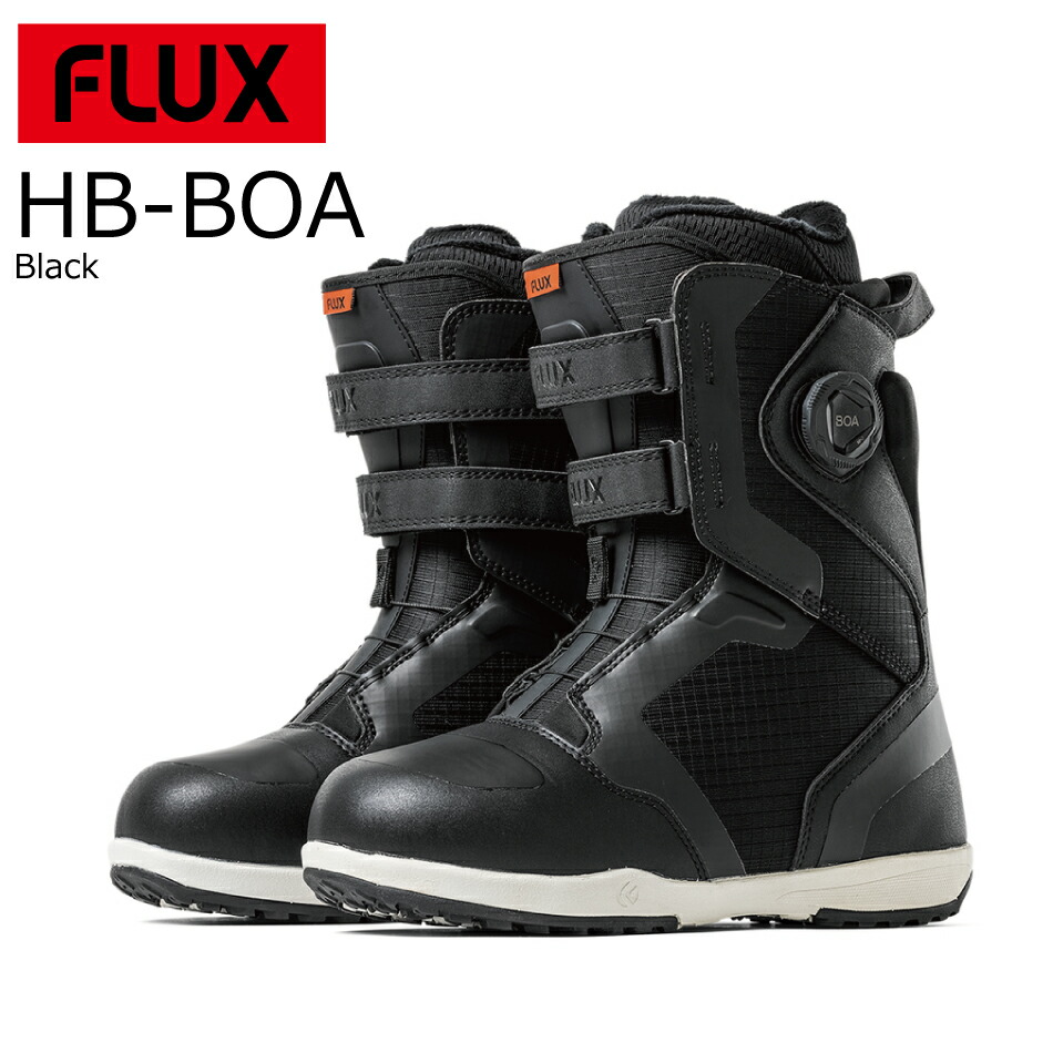 新品未使用 23-24モデルFLUX HB-BOA ブラック 27cm 23-24 フラックス ボードブーツ エイチボア FLUX Boots HB BOA