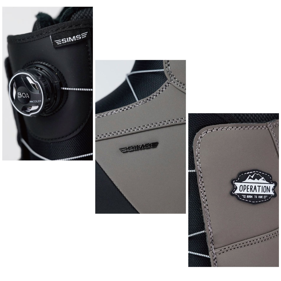SIMS シムス ボードブーツ オペレーション タン 24-25 SIMS OPERATION