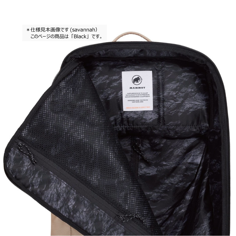 MAMMUT（マムート） セオン トランスポーター2 25L ブラック MAMMUT