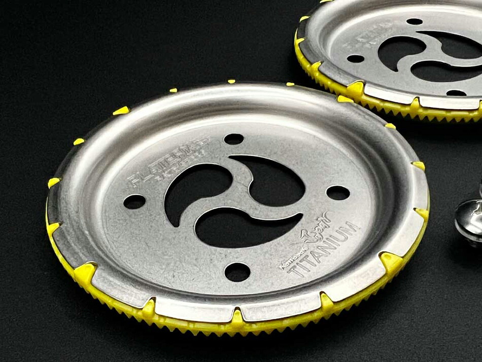 UNION BINDING チタンディスク 軽い プレートピア 1.1-U ユニオン 黄