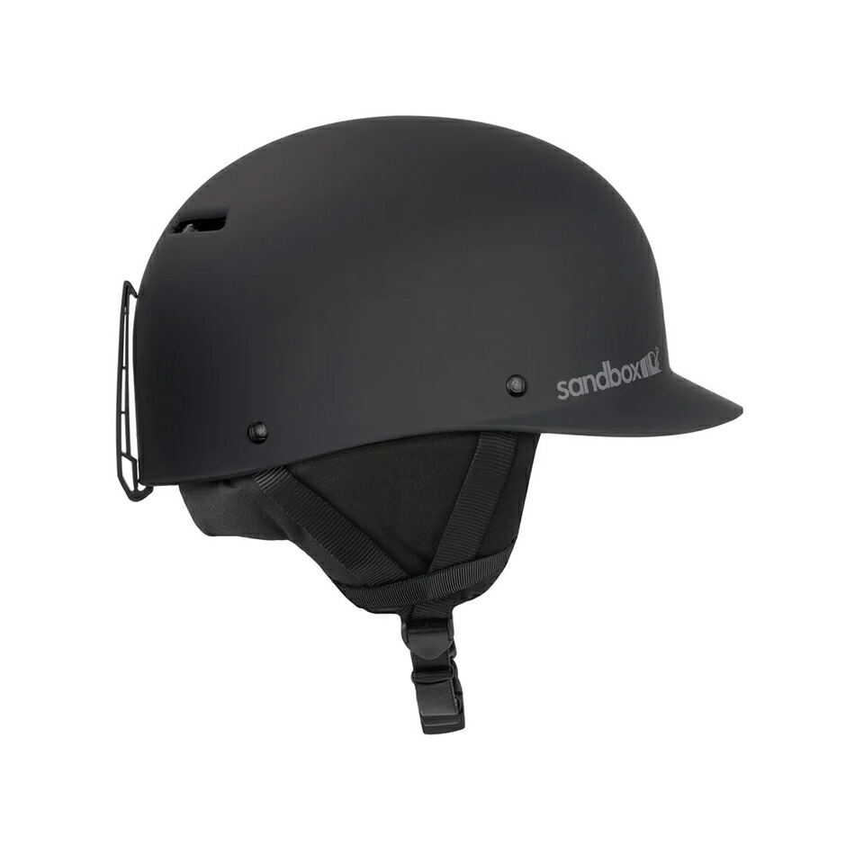 即納 特典あり 24 SANDBOX Helmet Classic 2.0 SNOW Black (Matte