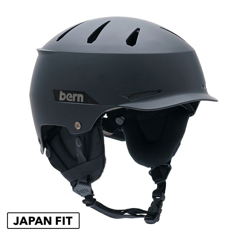 23-24 BERN TEAM HENDRIX MatteBlack バーン チーム ヘンドリックス JapanFit ヘルメット ジャパンフィット  24Snow 2023-24 正規品 スノボ