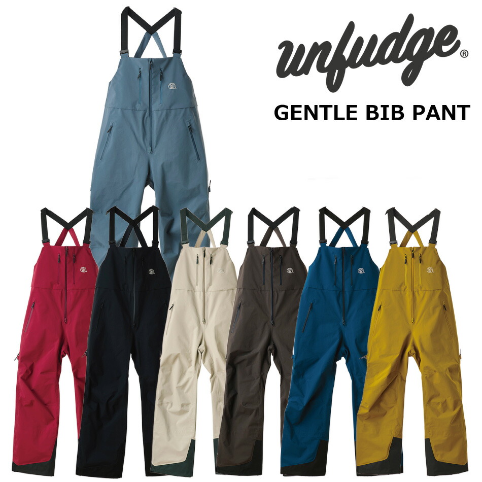 ワイド 予約商品 26-27 アンファッジ ボードパンツ ジェントル ビブ