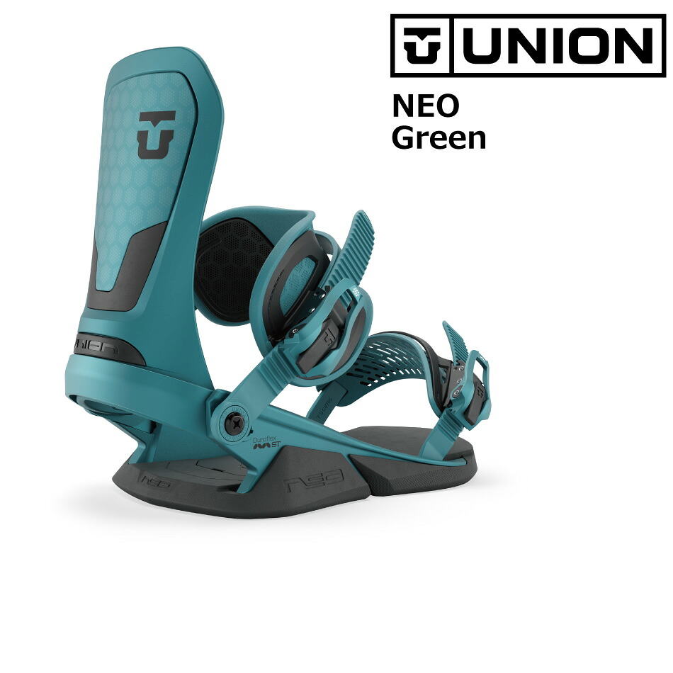 UNION BINDING 一部入荷 26-27 ユニオン ビンディング ネオ グリーン