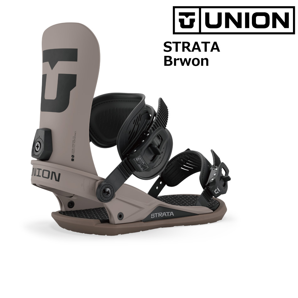 UNION STRATA M ビンディング オレンジ/ブラック UNION BINDING 予約商品 26-27 ユニオン ビンディング ストラータ