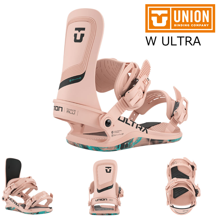 UNION ビンディング ピンク フリースタイル UNION BINDING 25-26 ユニオン ビンディング ウルトラ ピンク UNION