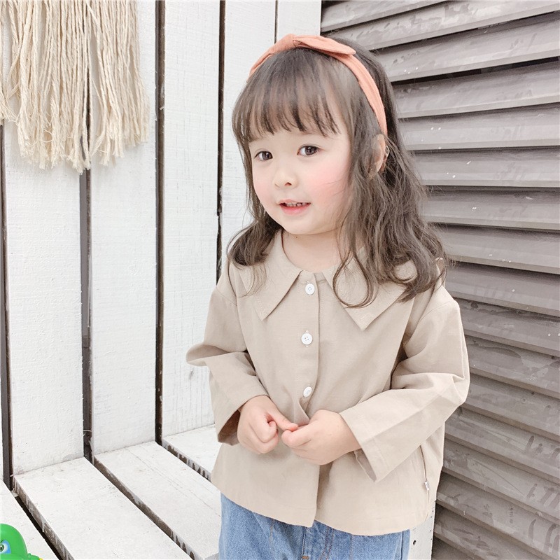 子供服 長袖 トップス シャツ 襟 女の子 春 秋 キッズ 韓国 おしゃれ かわいい 90 100 110 120 :kids022t:eyshop  - 通販 - Yahoo!ショッピング