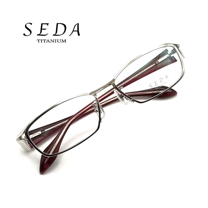 度付きメガネ 眼鏡 SEDA TITANIUM SD-2207 チタン アイウェア 1.60薄型