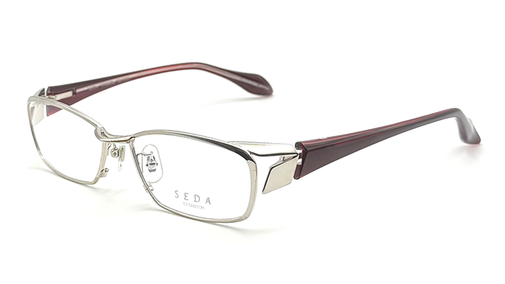 度付きメガネ 眼鏡 SEDA TITANIUM SD-2207 チタン アイウェア 1.60薄型