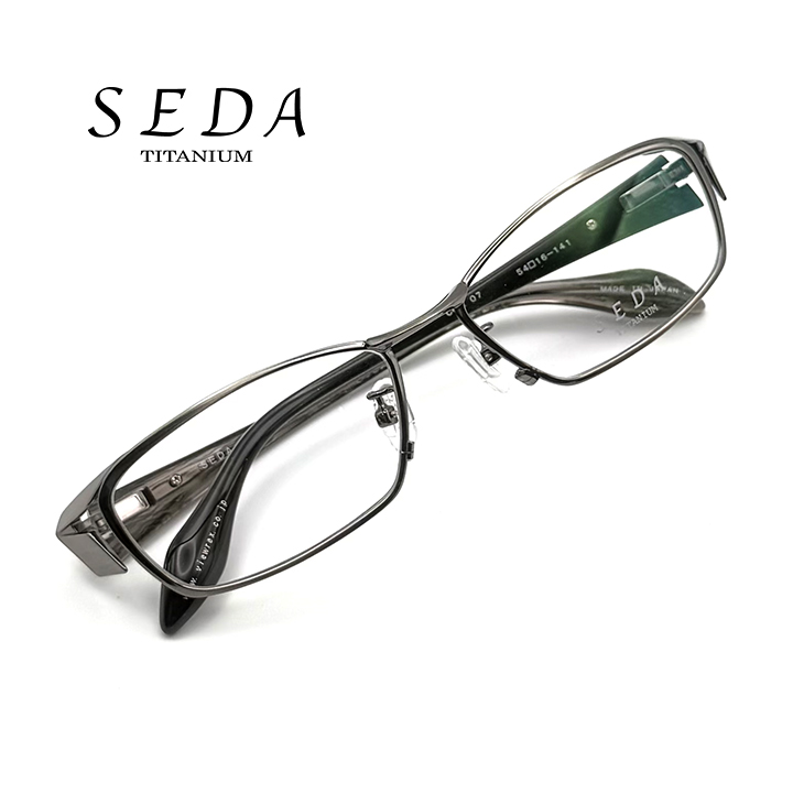 度付きメガネ 眼鏡 SEDA TITANIUM SD-2207 チタン アイウェア 1.60薄型