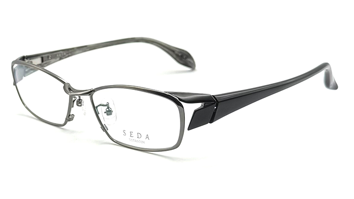 度付きメガネ 眼鏡 SEDA TITANIUM SD-2207 チタン アイウェア 1.60薄型