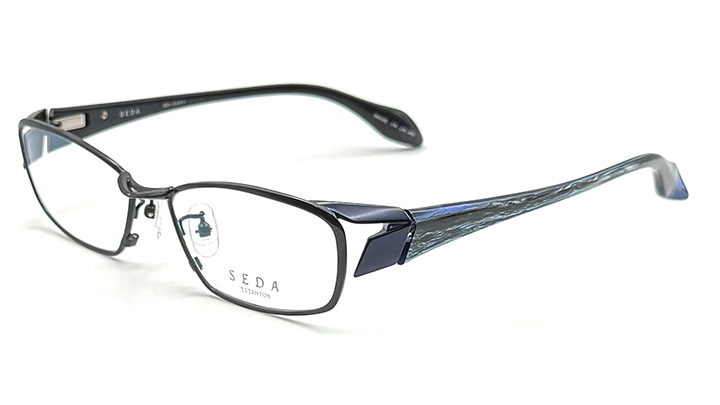 度付きメガネ 眼鏡 SEDA TITANIUM SD-2207 チタン アイウェア 1.60薄型