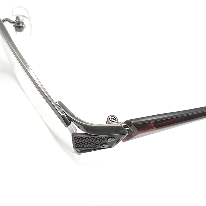 希少モデル charmantZ ZT19839 チタン ハーフリム 度付き眼鏡 希少モデル charmantZ ZT19839 チタン ハーフリム 度付き眼鏡