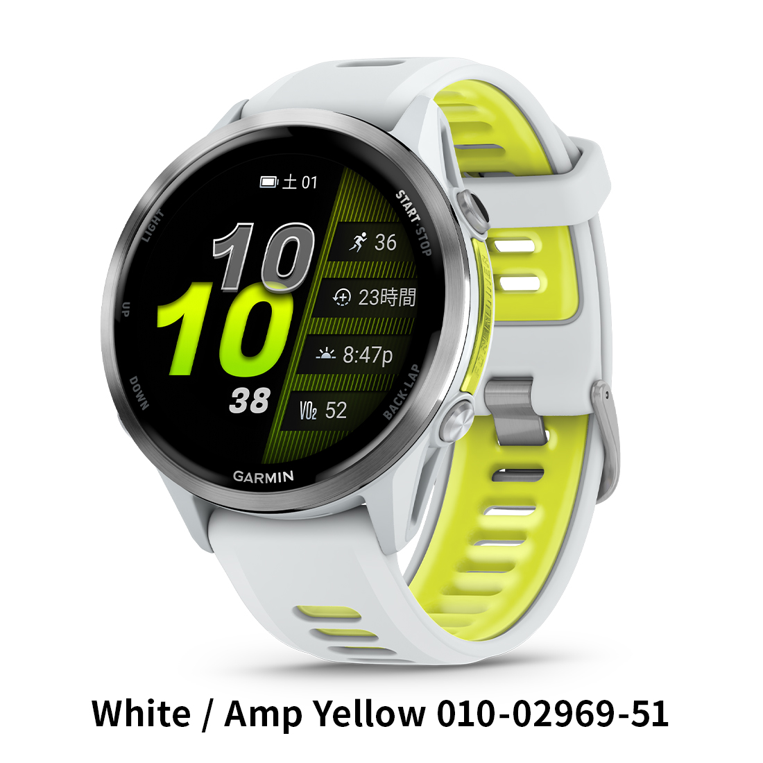 Forerunner GARMIN ガーミン 970 Black 010-02969-50 White / Amp